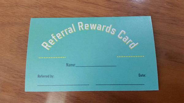 Referral Rewards Card